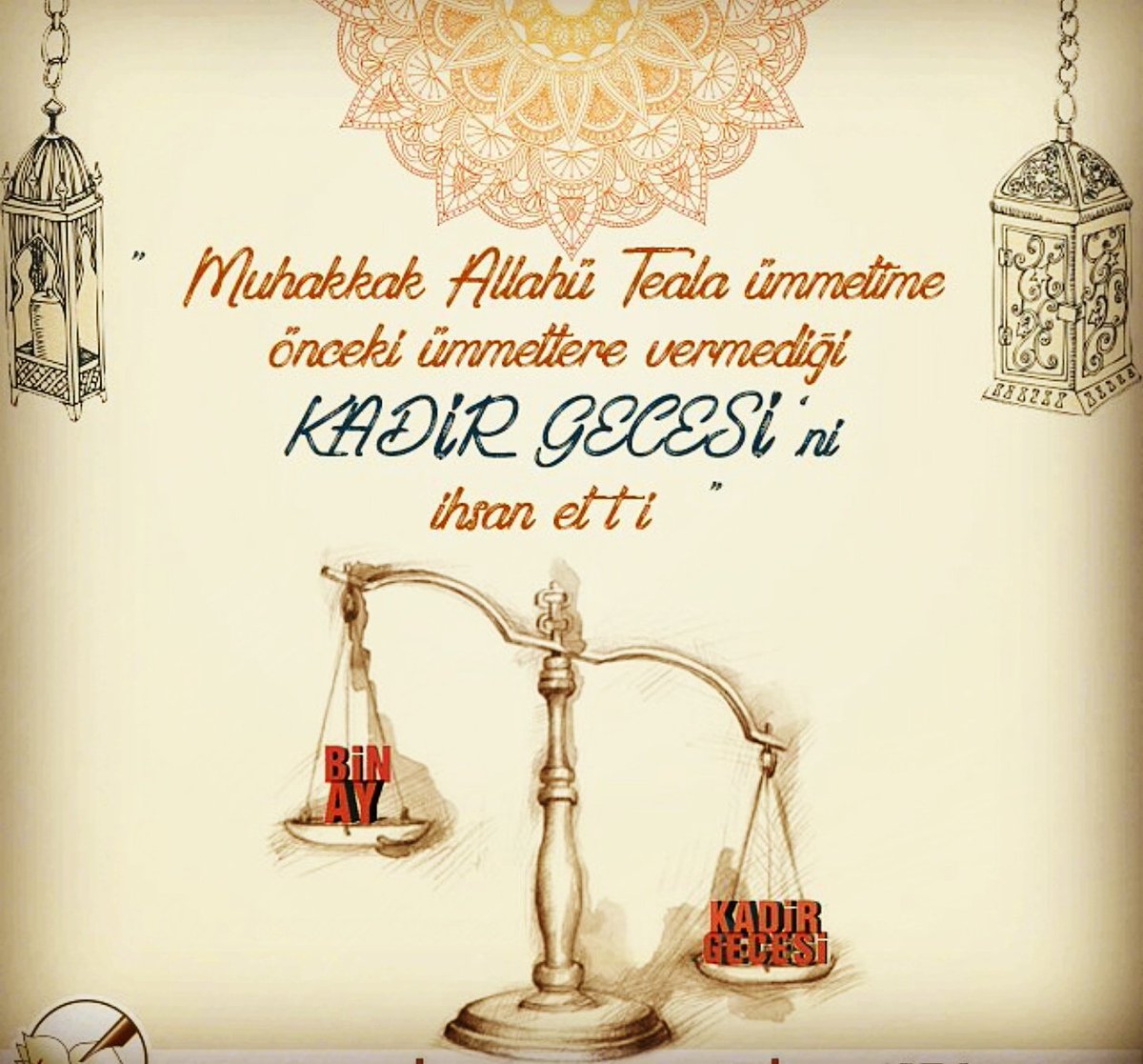 Gecesi, Allah’ın rahmet ve bağışlanmasının sağanak halinde yeryüzüne indiği, dileyen her müminin armağanlara gark ettiği bir gecedir.