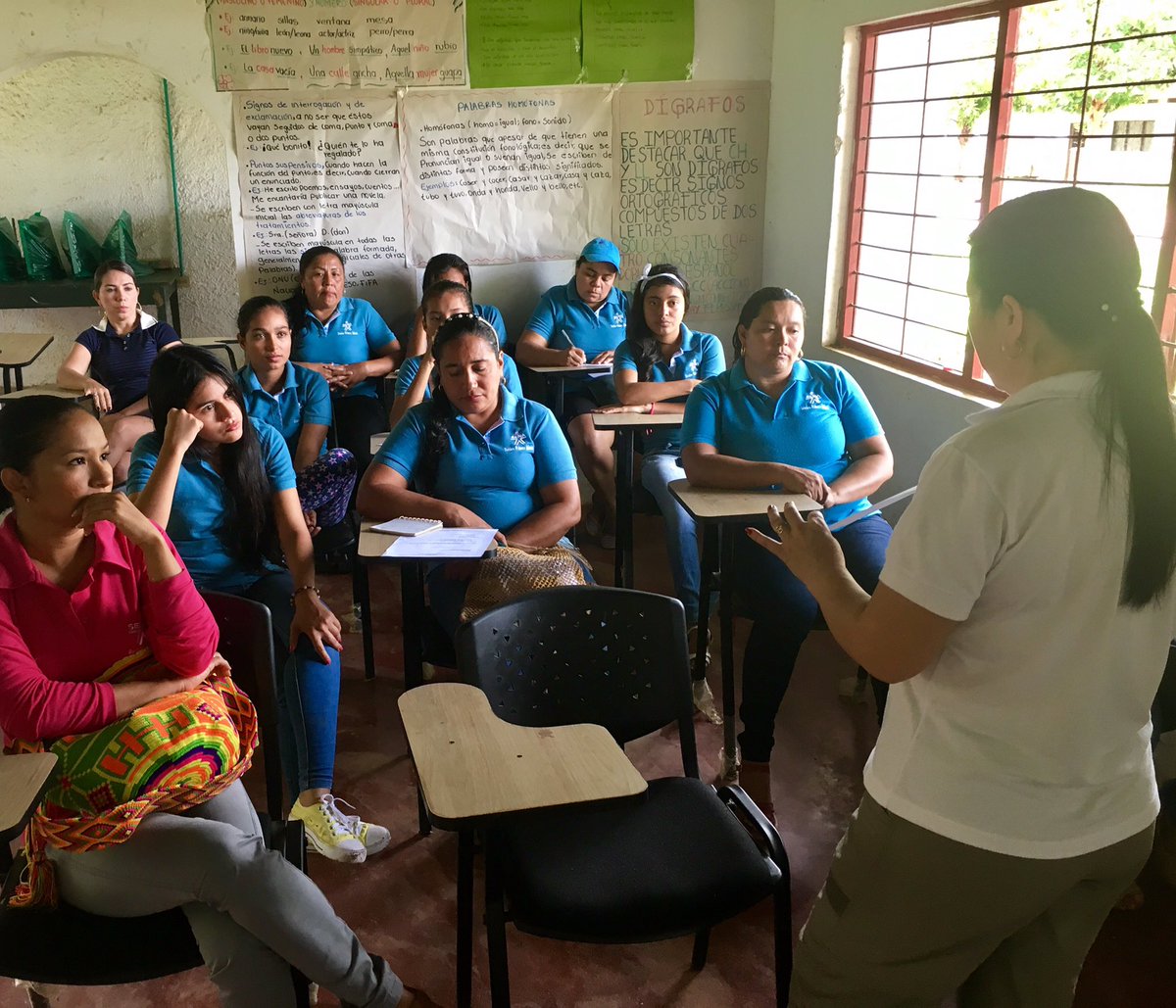 CarlosVelazSena's tweet photo. #AprendizSENAesFuturo exaltamos el empeño de nuestros aprendices en Vichada quien con su esfuerzo se superan cada día @SENAComunica https://t.co/77pDVctDFF