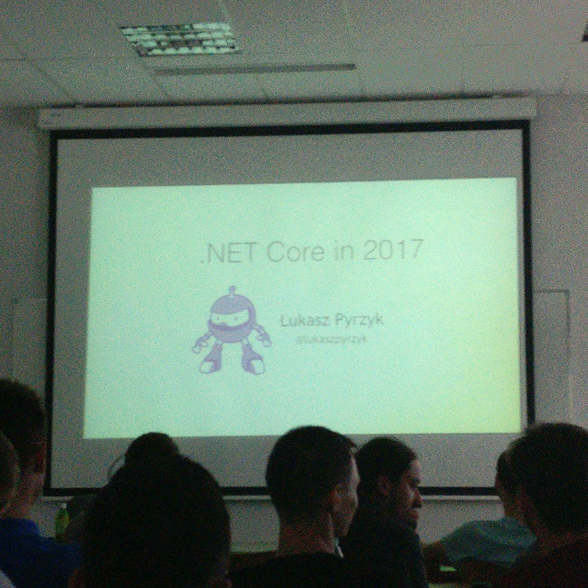karolsejka's tweet image. .Net core tour! @pgdotnet @spetzu  #dotnetcoretour