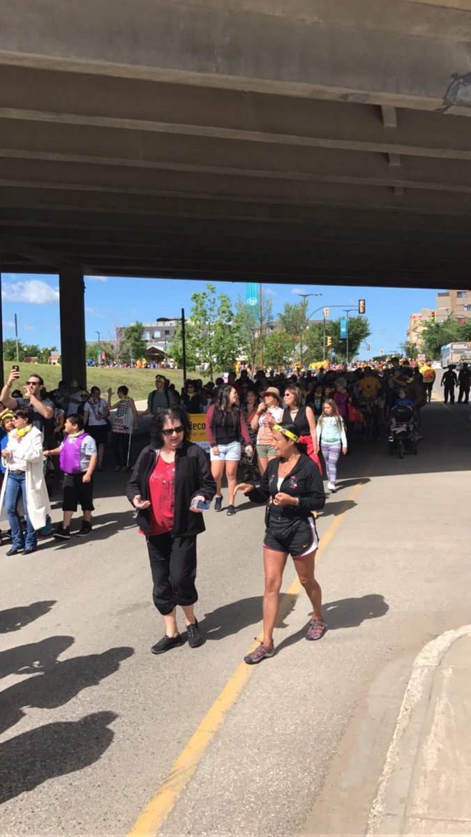 ReconcileYXE's tweet photo. If your working - get outside and join the celebrations #rockurroots #Yxe https://t.co/oZREEcnqo4