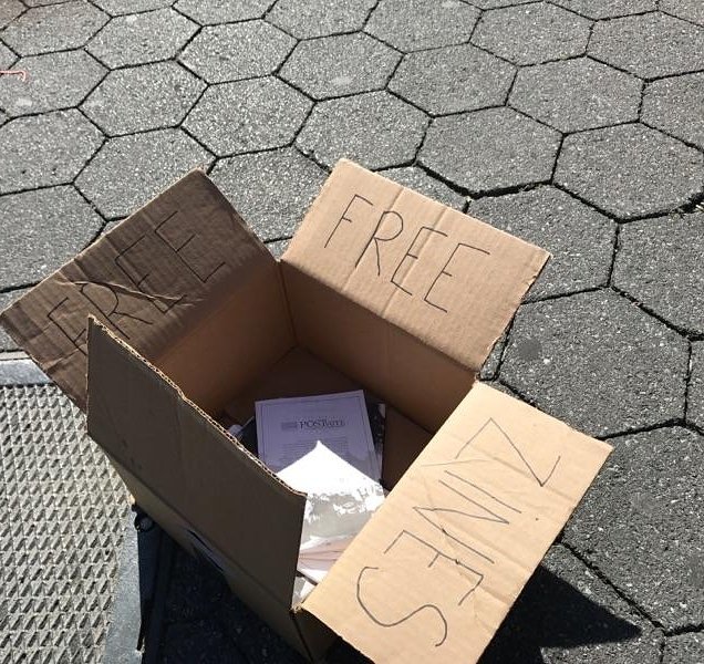 craigkitefly's tweet photo. From the POSTvote reading in Union Square.
#madgleam #madgleampress #madgleampoets #madgleamartists #postblank #postvote https://t.co/4Y9i6P0r6O