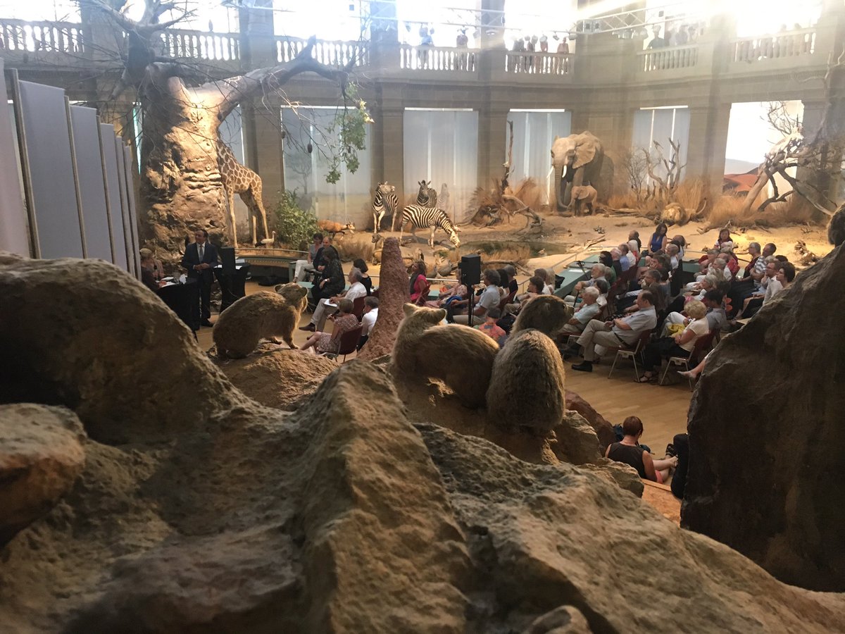 UNCCDcso's tweet photo. Full house at the celebration of the @UNCCD #2017WDCD at the Museum König @BundesstadtBonn https://t.co/Wf0RFPkNkn