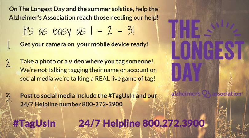 alzheimersmanh's tweet photo. It's never too late to #TagUsIn. Join this fun social campaign to raise awareness & help people find our Helpline number when they need it! https://t.co/pJQL6JLTy8