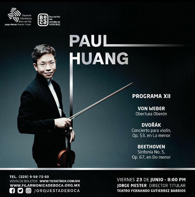 Globaltrennd's tweet photo. RT @PaulHuang9 This week in Mexico with @OrquestaDeBoca #dvorak #jorgemester #veracruz #bocadelrio @ClassicalRT https://t.co/ajGrNFSXr7