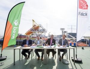 The contract for construction of new Falck Maasvlakte training centre with construction company BAM has been signed! bit.ly/2rChO6Y