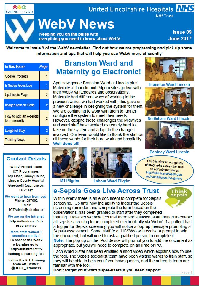 ULHT_Digital's tweet photo. You can see our latest edition of WebV News at http://ulhintranet/webv-projects https://t.co/dXjRMVoZxq