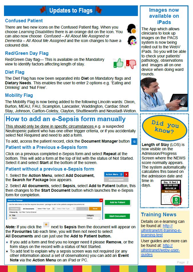 ULHT_Digital's tweet photo. You can see our latest edition of WebV News at http://ulhintranet/webv-projects https://t.co/dXjRMVoZxq