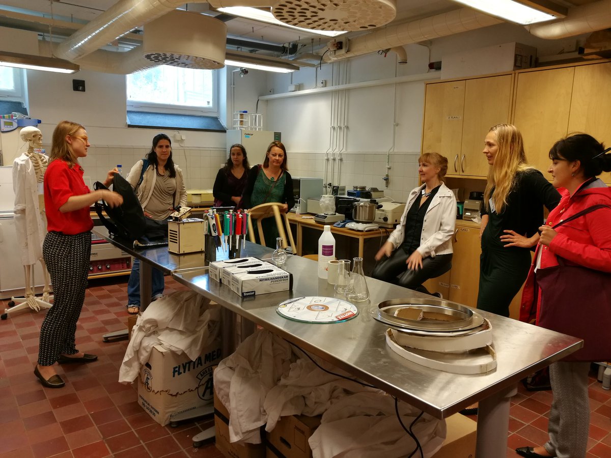 Day at Stockholm markerspace #biohacking #lab <a href="/STHLMthings/">THINGS</a>