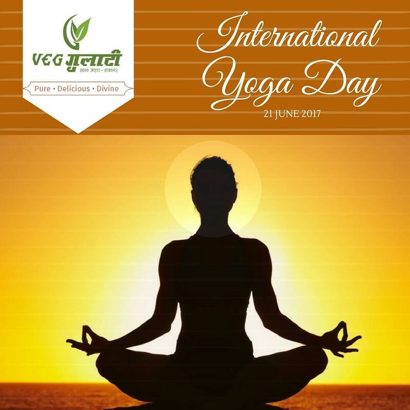 VegGulati's tweet photo. Practice Yoga, stay healthy and happy

#Yoga #internationalyogaday #stayhealthy #healthyfood
#veggulati #vegetarian  #purevegetarian https://t.co/dZquJI2tf9
