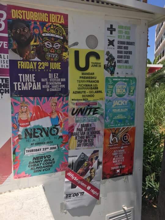 Darren_Krafted's tweet photo. Good seeing our posters up all over the place, it's time to UNITE !

#ibiza #ibiza2017 #party #rave #deephouse #housemusic #techhous #repost https://t.co/vJPxnSLyJy