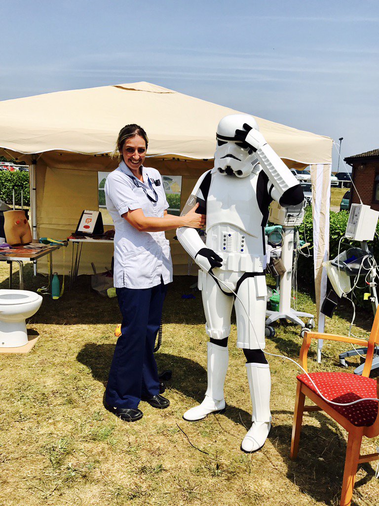 theloungestudio's tweet image. Stormy the trooper had a great day at #LDweek17 #proudofthepaget @jamespagetNHS #premiereeventsuk #stormtrooper