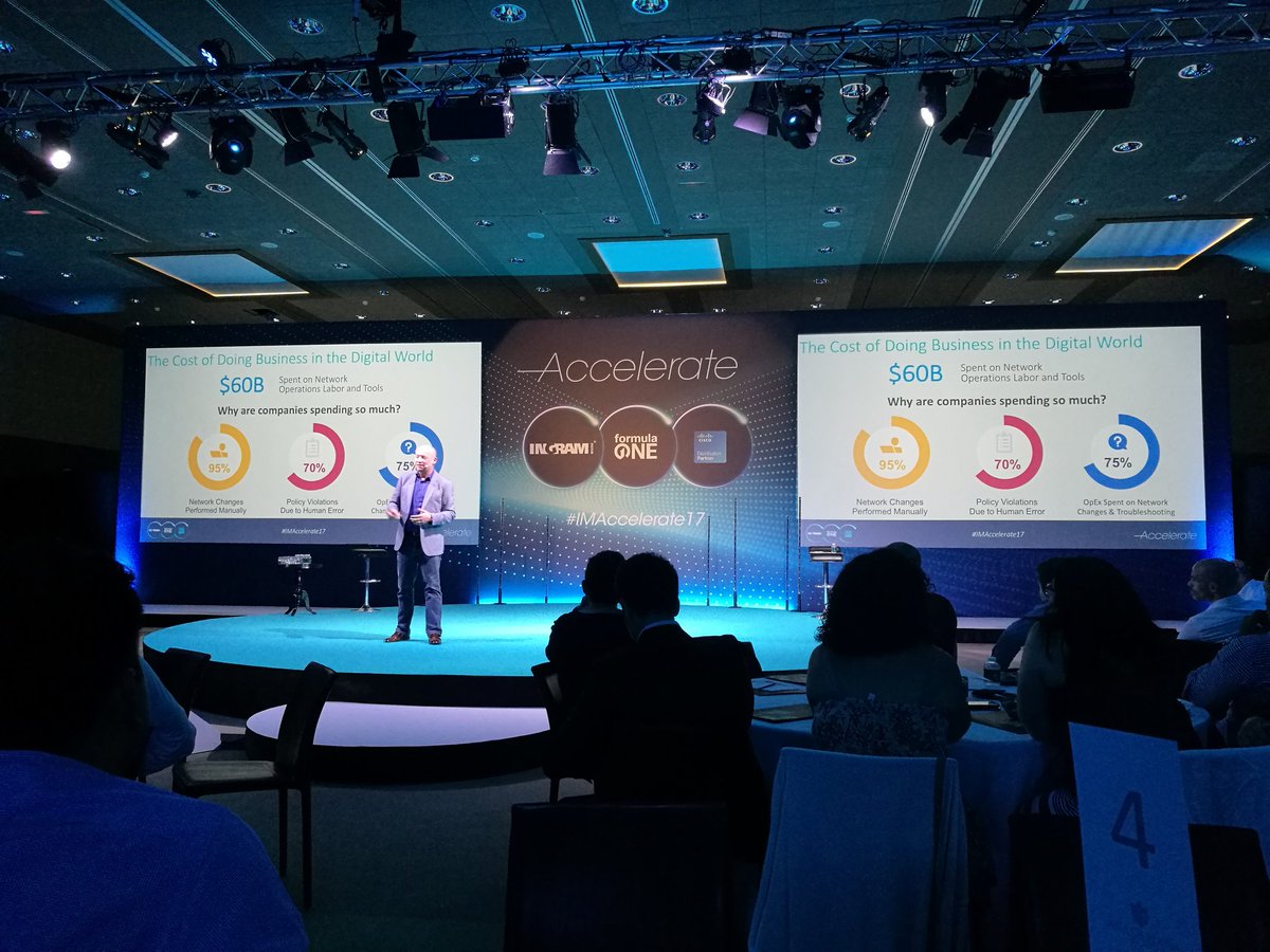 anaid27's tweet photo. Digitazation changes expectations and businesses. New era, new network. #IMAccelerate17 #IngramMicro #FormulaOne https://t.co/qbTHCy7xrH
