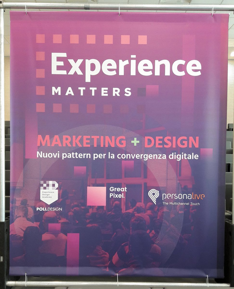 visualkom's tweet photo. Oggi sono qui! #xmatters https://t.co/DRLiJciUMr