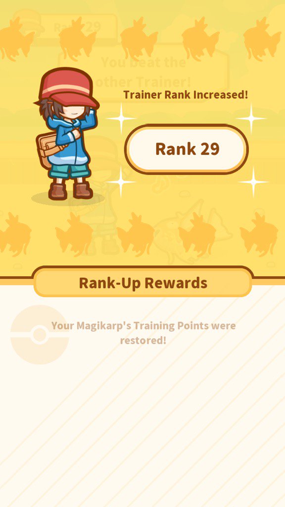 fatfatorange's tweet photo. All right!
My Rank went up to 29! #Magikarp https://t.co/2PQLJbrOGK https://t.co/sJB6iIuAYt