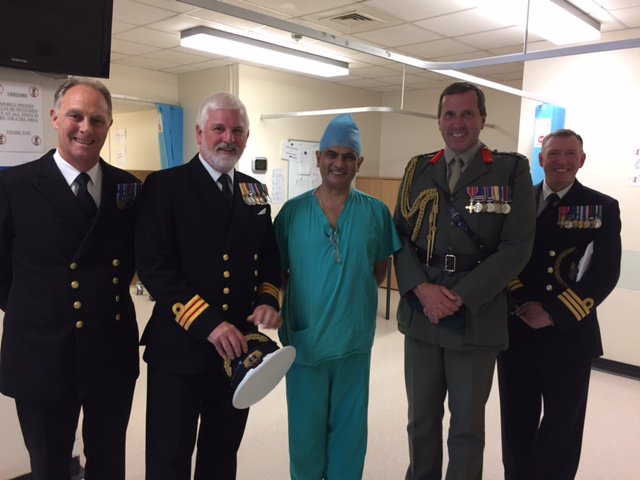 Delighted to receive a visit from the <a href="/RoyalNavy/">Royal Navy</a> to mark #reservesday. Time with our CEO and a chance to meet some of our CHS reservists