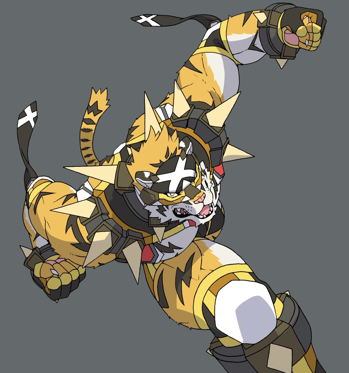 #皆さんラフと完成絵を見せてください
こんな感じです 