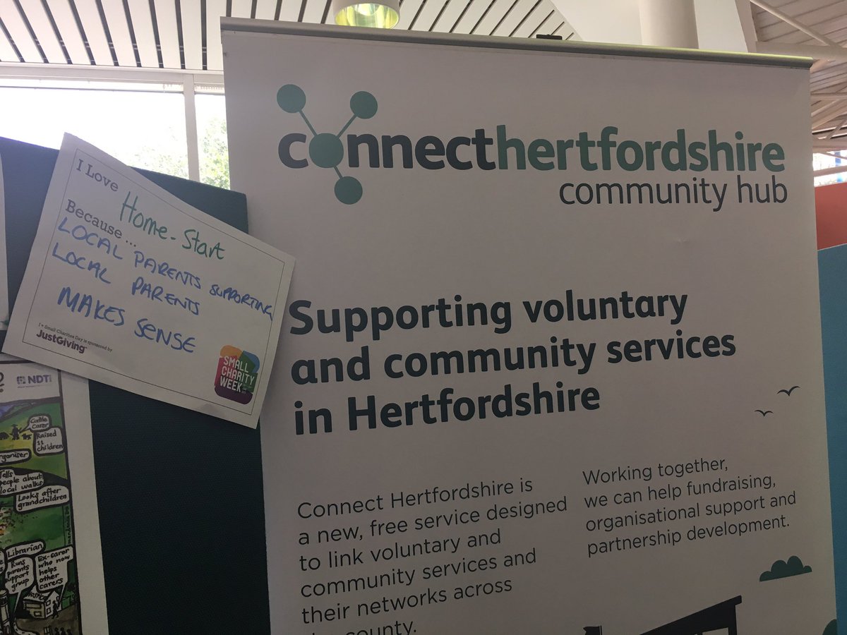 Looking at the work of small charities and their role in health prevention #impact #connecthertfordshire