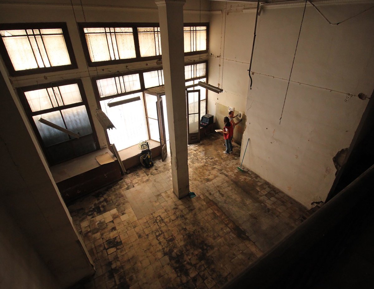 cheapartnetwork's tweet photo. #REMINDERS #exhibition 12 #contemporary #artists immerse into 1920 old paper warehouse #Athens #Art #Installations #OpeningDay 22/6 https://t.co/hA9DFFI9Gz