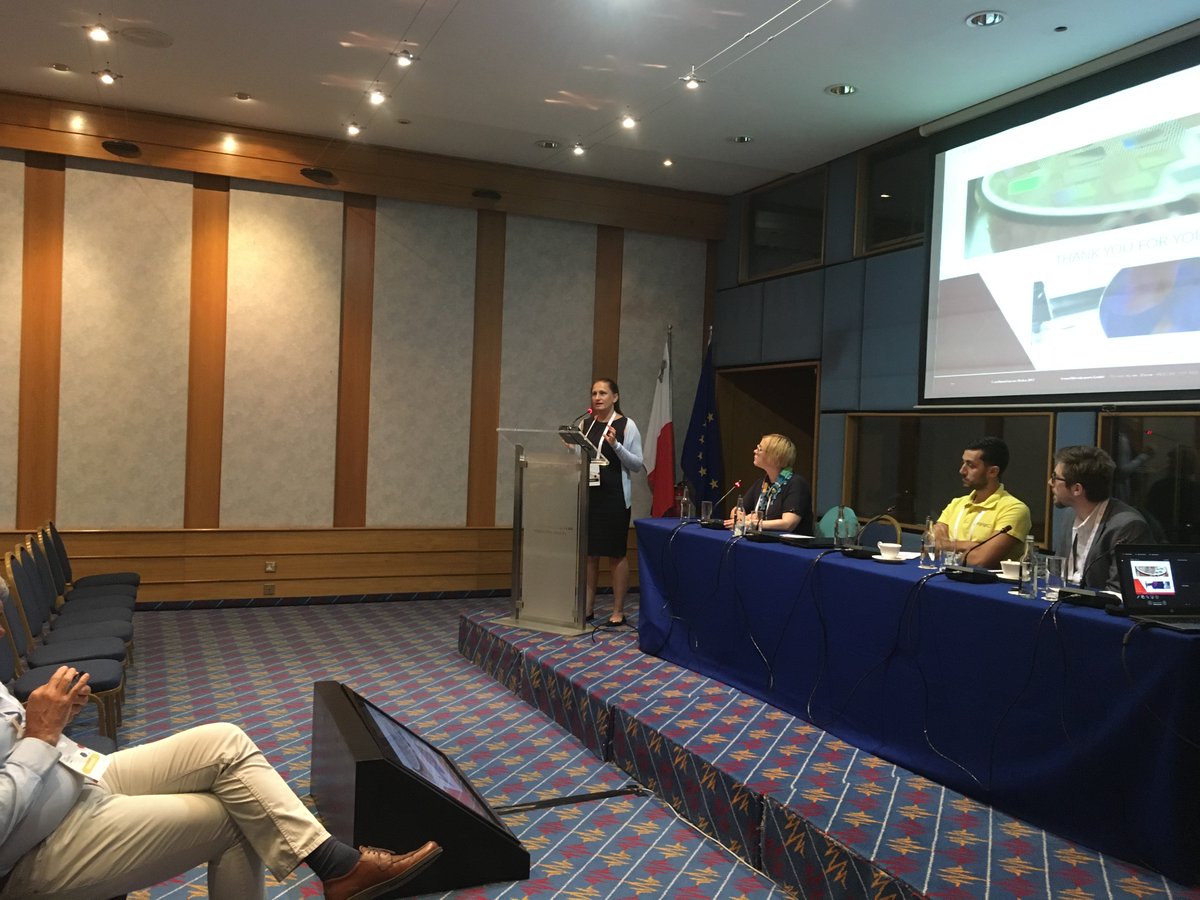 Monika Lelonek from #smartmembranes great talk on #ENF_2017 earlier today. Many thanks!