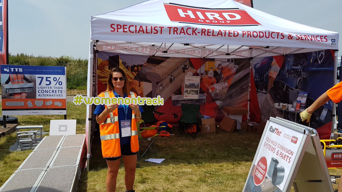 #womenontrack at #RailLive