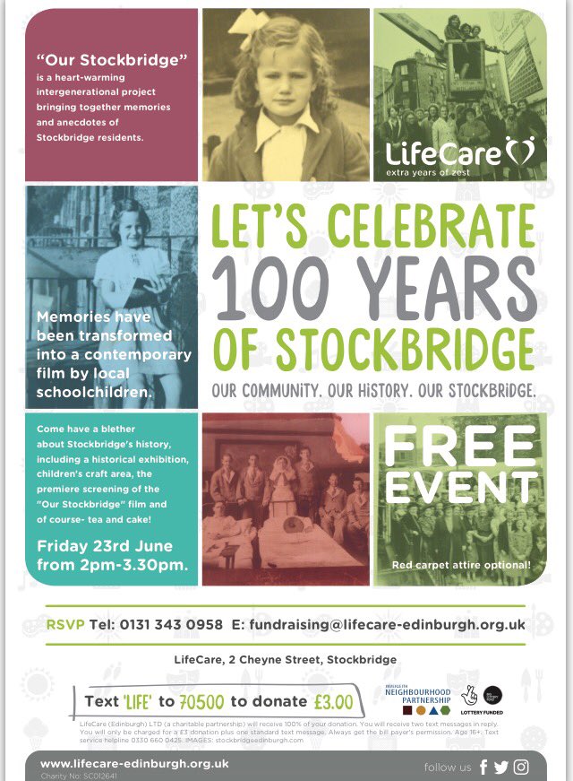 stockbridge_ps's tweet photo. 🎉 You are invited to come along to @LifeCare_ this Friday from 2pm to celebrate Our Stockbridge 🎉 https://t.co/ZrXqNvkg4h