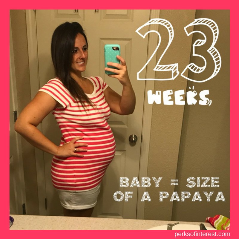 perksofinterest's tweet image. Pregnancy Update – 23 Weeks perksofinterest.com/pregnancy-23-w…