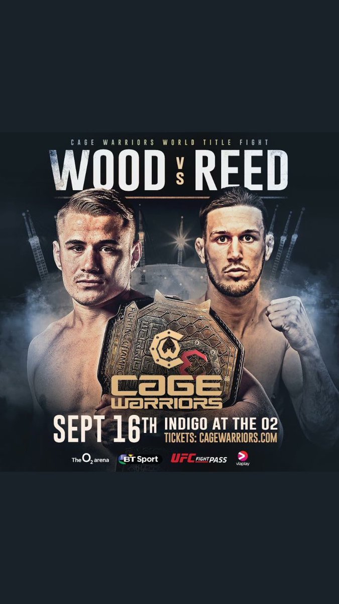 LastKingsmanMMA's tweet photo. It's on ! Watch me defend my title against undefeated josh reed at the o2 indigo sep16th. This belt will not leave London. https://t.co/nikUQomjbo