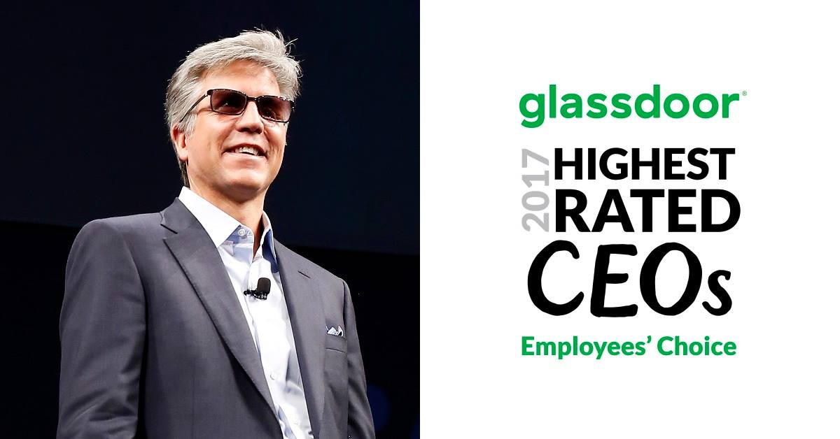 AntoniaSAshton's tweet photo. @BillRMcDermott is one of Highest Rated CEOs in Canada, France, Germany &amp; the US. #SAP rocks! https://t.co/yBvfqKrAhE #TopCEOs #sappeople https://t.co/JDJh41aQ5l