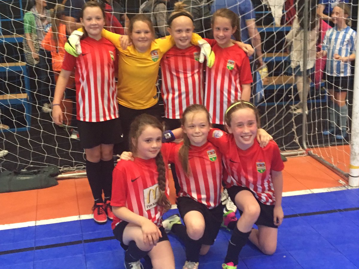 rossjuniors's tweet photo. U10 girls can't wait, National Futsal Finals Saturday in Birmingham. Great to have teams like West Ham Girls in our section. #ThisGirlCan https://t.co/nRlYE4hNnr