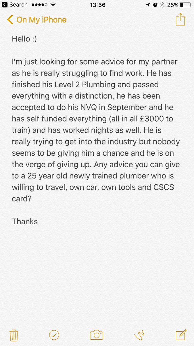MissShabby1's tweet photo. @pbplumber any advice? https://t.co/ABqCZJrAFG