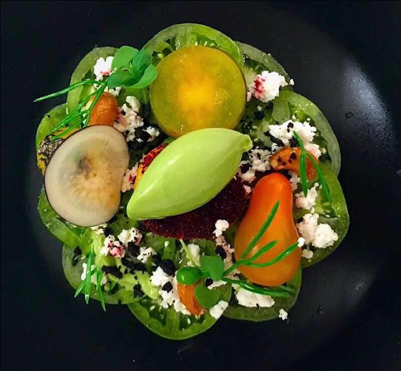 Tomato | goat curd | black olive | sorrel
<a href="/jamescarn12/">james carn</a> via the app #ChefPlus  thestaffcanteen.com/page/post/97963
