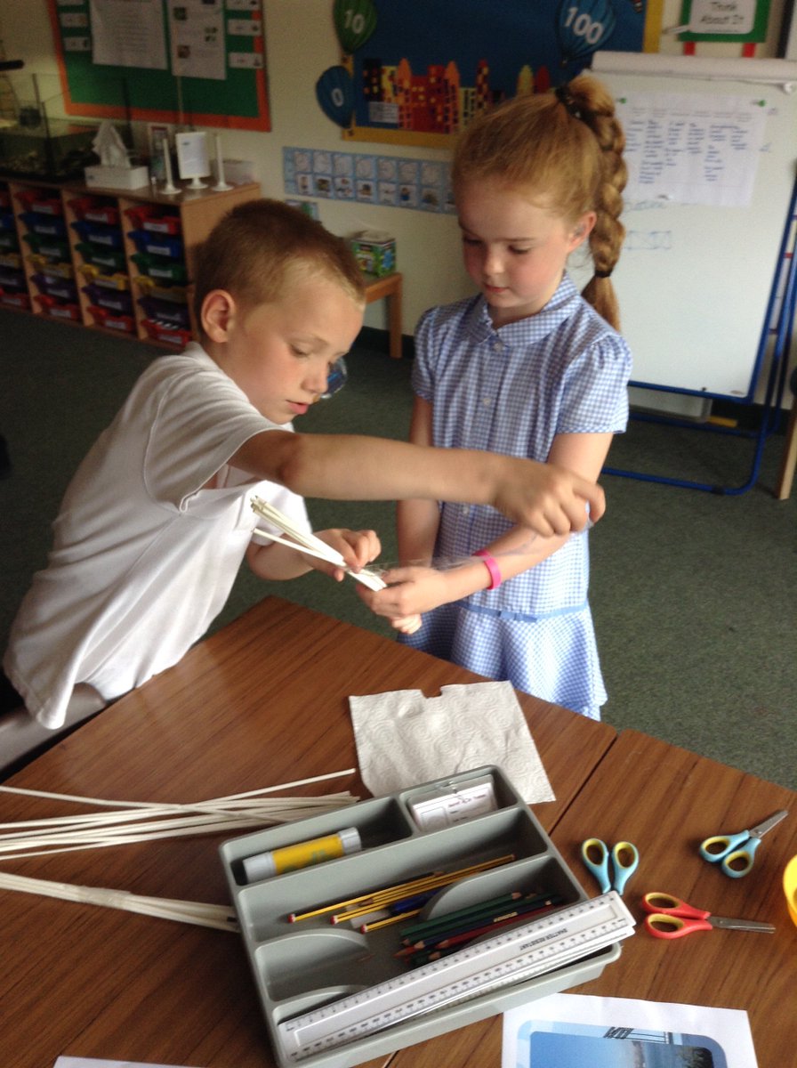 Thats_Mr_B's tweet photo. We've been challenged to design and test a new bridge for Grace Darling. @PFPSMrsWhit @PFPSMrsW #PFPSScience #STEM https://t.co/y5UGI17bOz