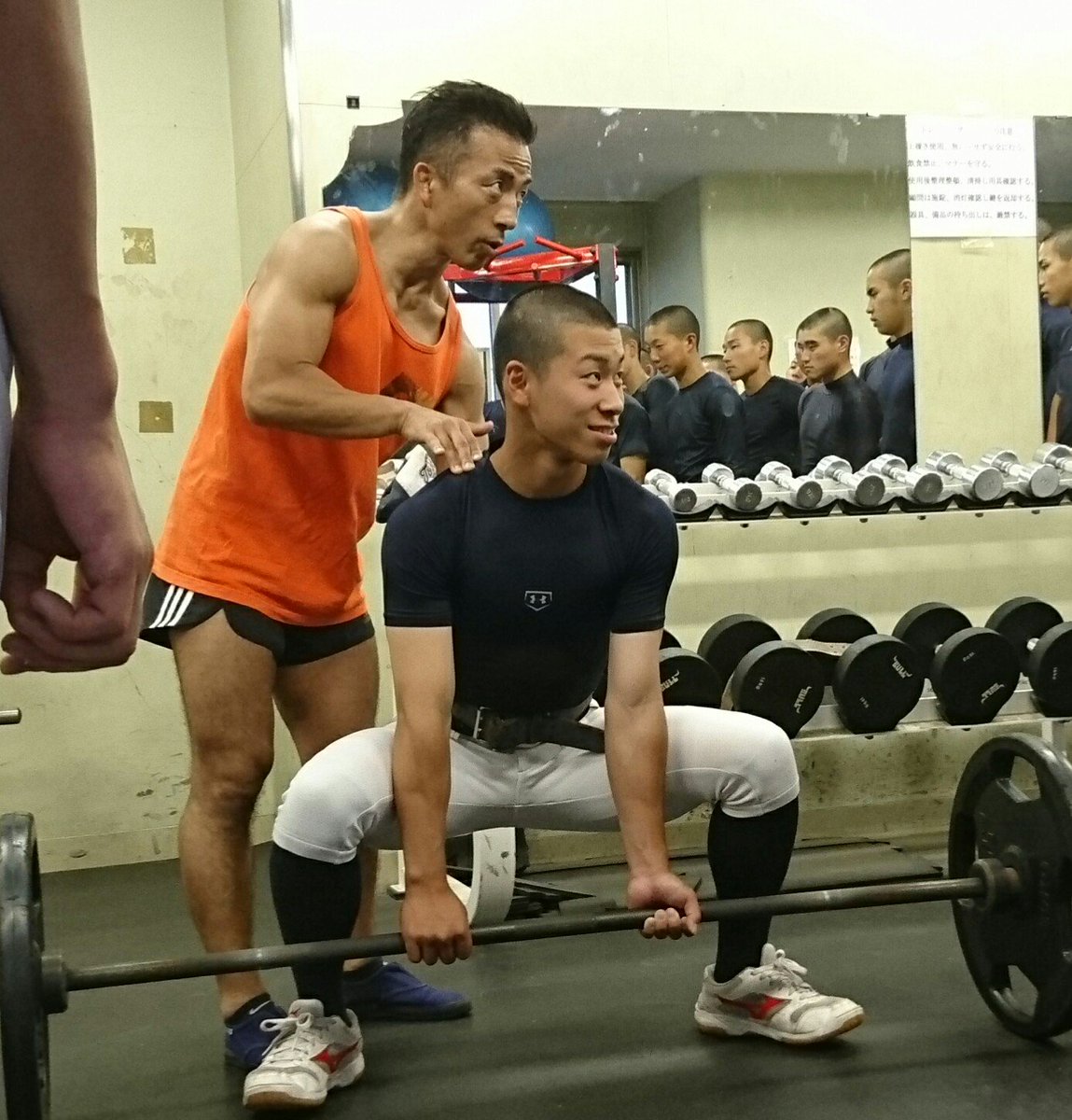 ターゲット 宮本 直哉 東海大甲府高校野球部 筋トレも野球ぜよ