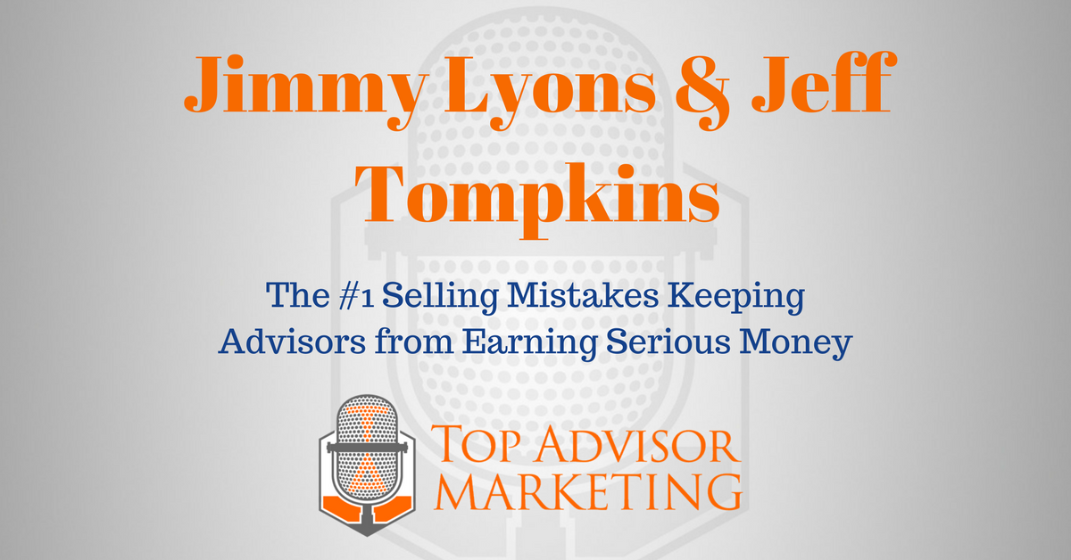 KirkLowe_'s tweet photo. The number one selling mistake according to Jimmy Lyons and @JeffWTompkins. @TopAdvisorM @Matt_Halloran_ #finadvisor https://t.co/NfYDxEnvSx https://t.co/KsVlFE9sPj