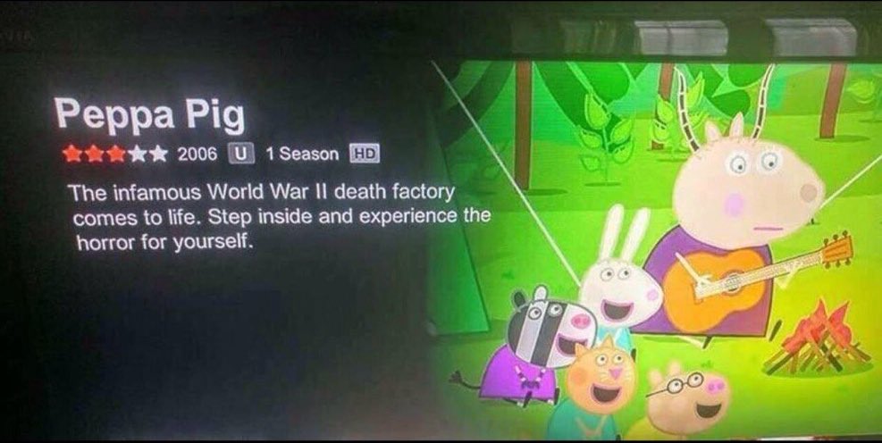 BenMcCool's tweet photo. Holy shit did kids' TV get bleak https://t.co/ixfg5BzA1C