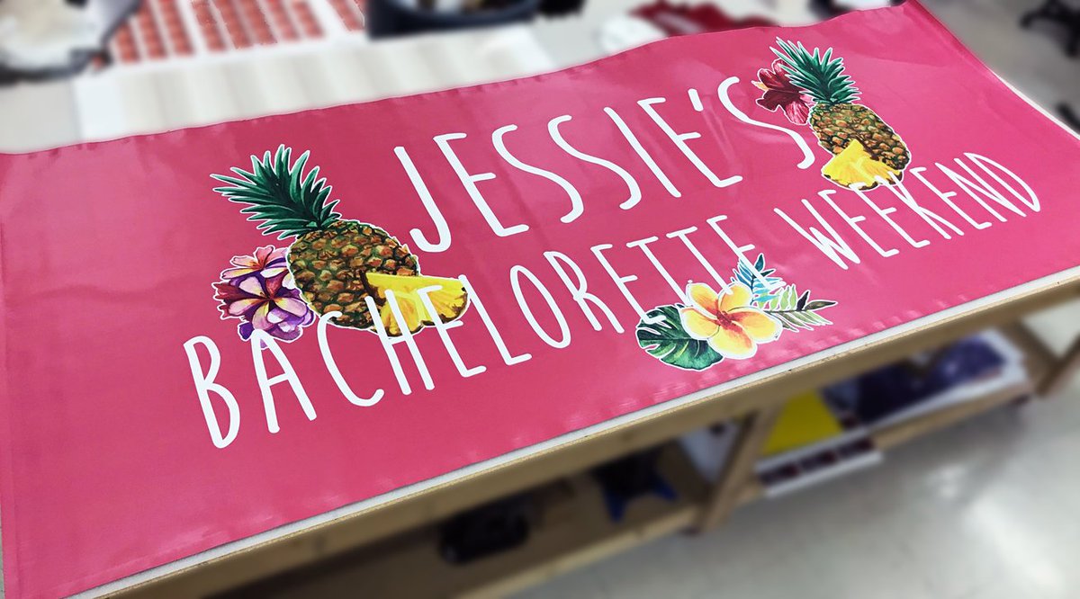 csimpressions's tweet photo. #bachelorette party products all summer long! #banner #merch https://t.co/DdyxgVZWaD