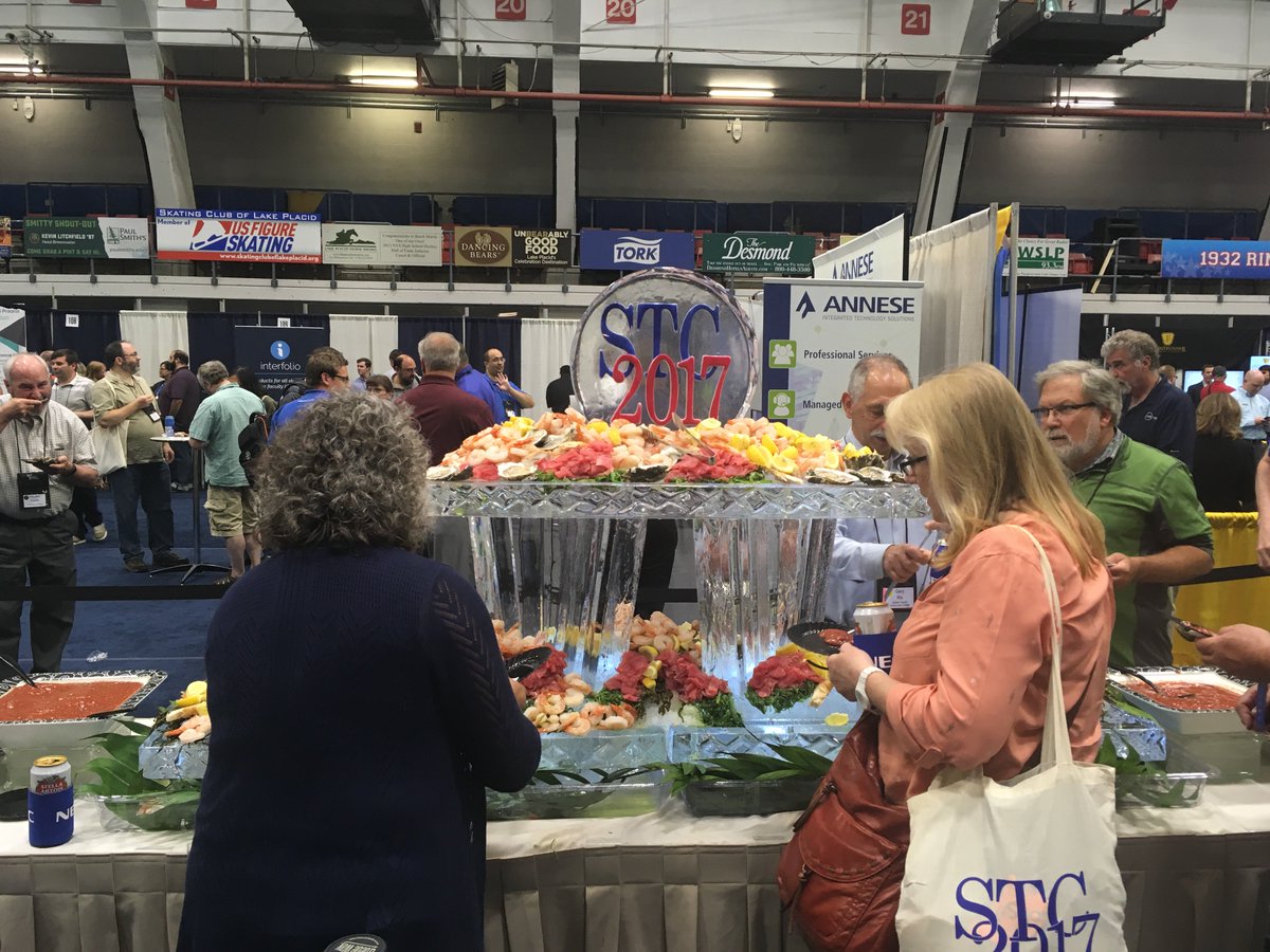 MeetMeinLP's tweet image. STC 2017 started off with a reception &amp;amp; dinner. Exhibits are open &amp;amp; we're in full swing today! Let us know you're here. Use #SUNYTech2017.