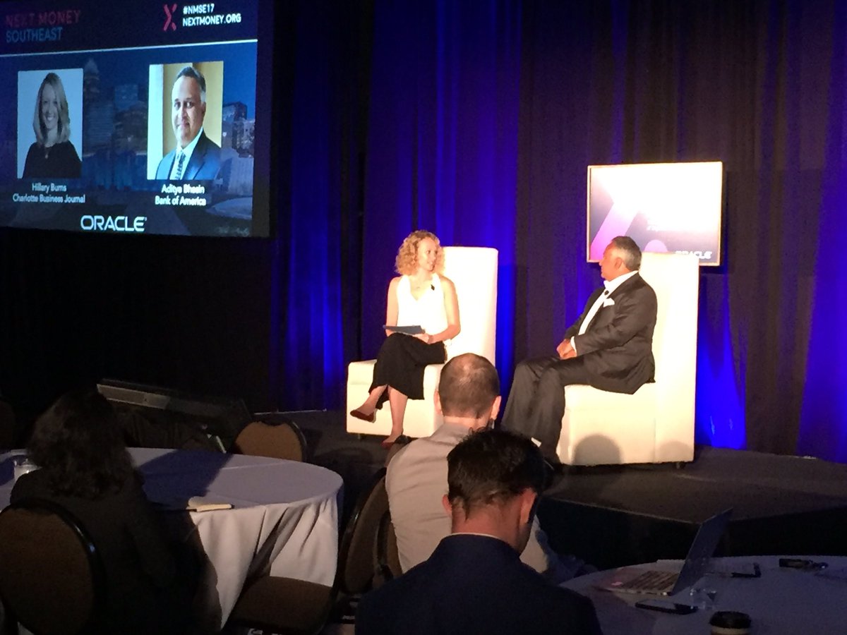 nextmoney_'s tweet image. Opening chat with @CBJBurns and @AdityaBhasinCLT at #nmse17. Full house gaining some great insight