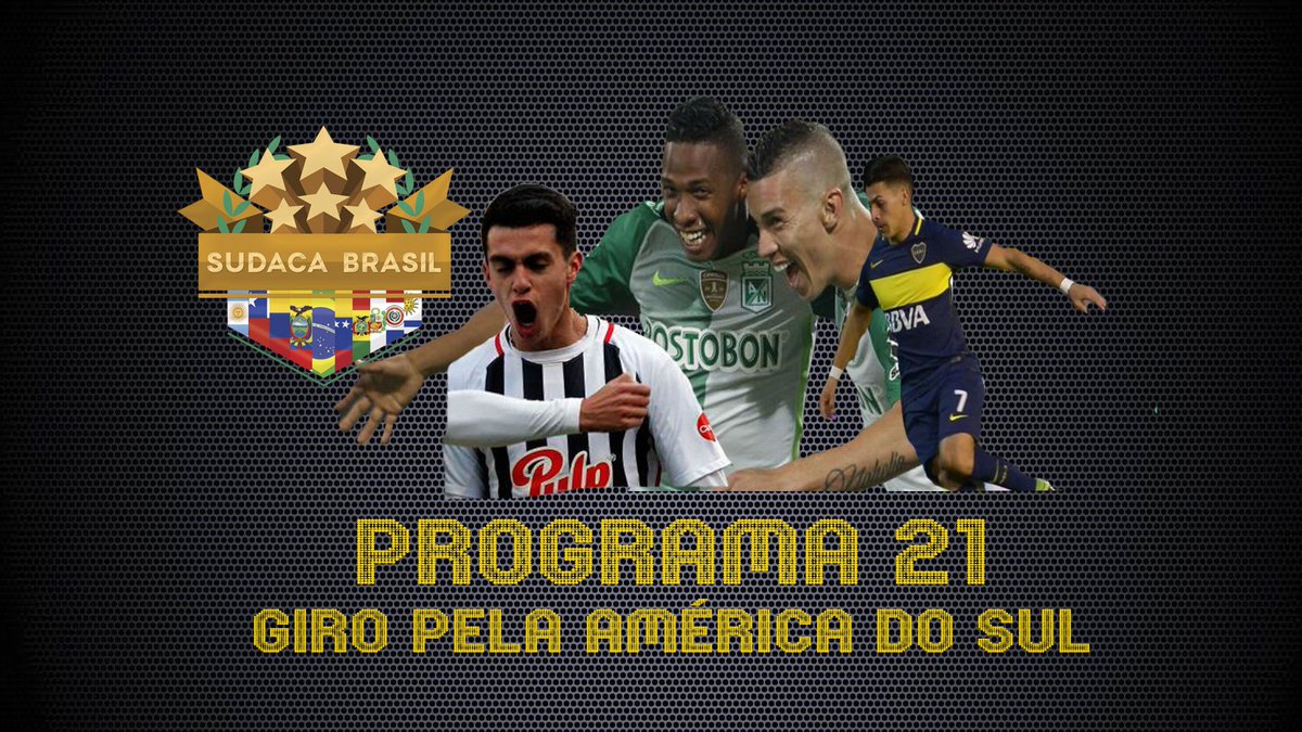 Novo programa, com atraso, mas saiu: youtube.com/watch?v=oZqemd… Atl.Nacional campeão na COL; Libertad e Bolivar perto do título. Boca campeão
