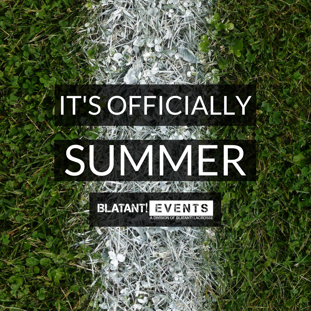 BlatantEvents's tweet photo. It's official - it's finally the first day of #summer! Get ready for our Summer Showdown Tournament, Recruiting Showcase, and Summer Camp! https://t.co/ck6Mj64D8Q