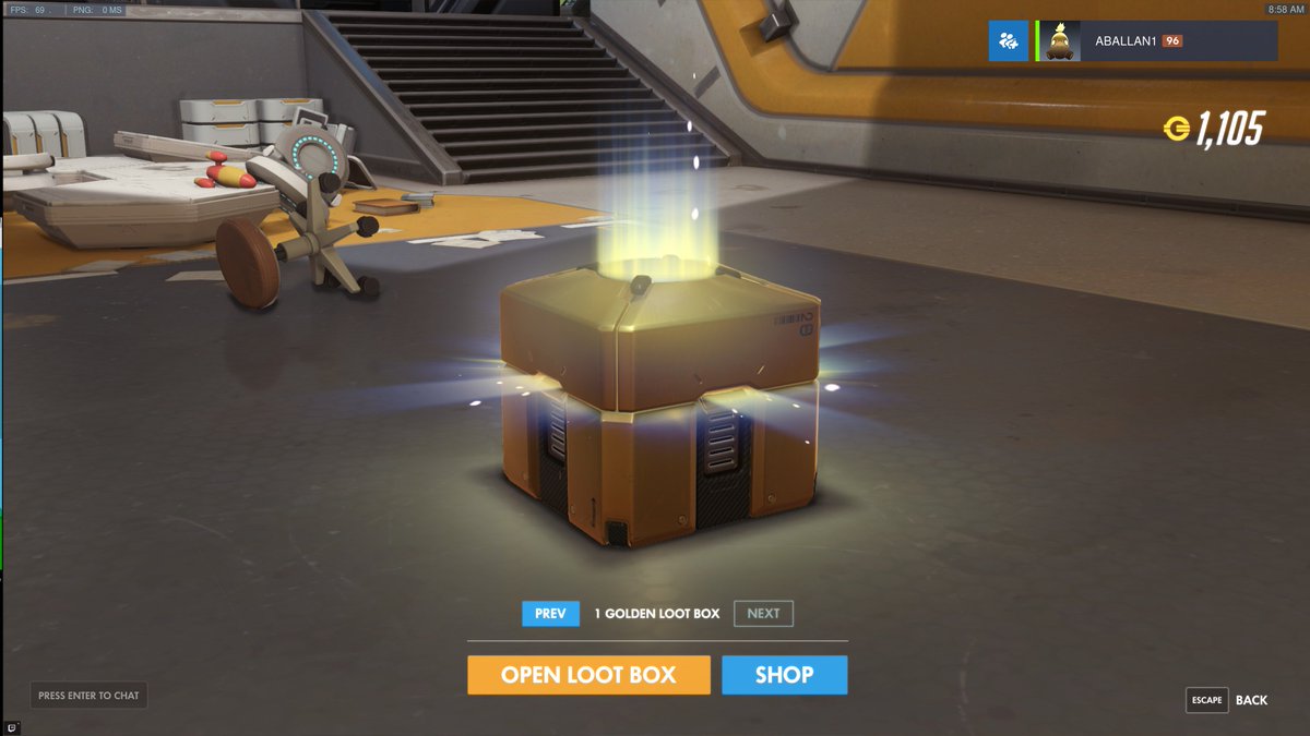 BrewsephWoW's tweet photo. Just opened my #goldenlootbox thanks to #twitchprime and #blizzard. https://t.co/6dTAzozBf8