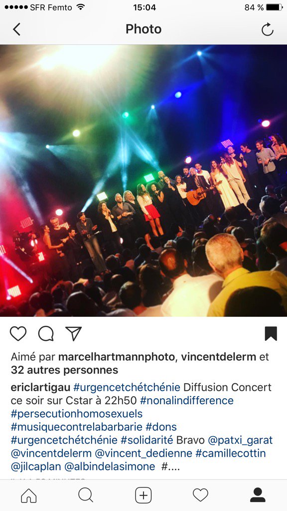#urgencetchetchenie bravo et merci à tous les artistes présents #ensembleplusforts
