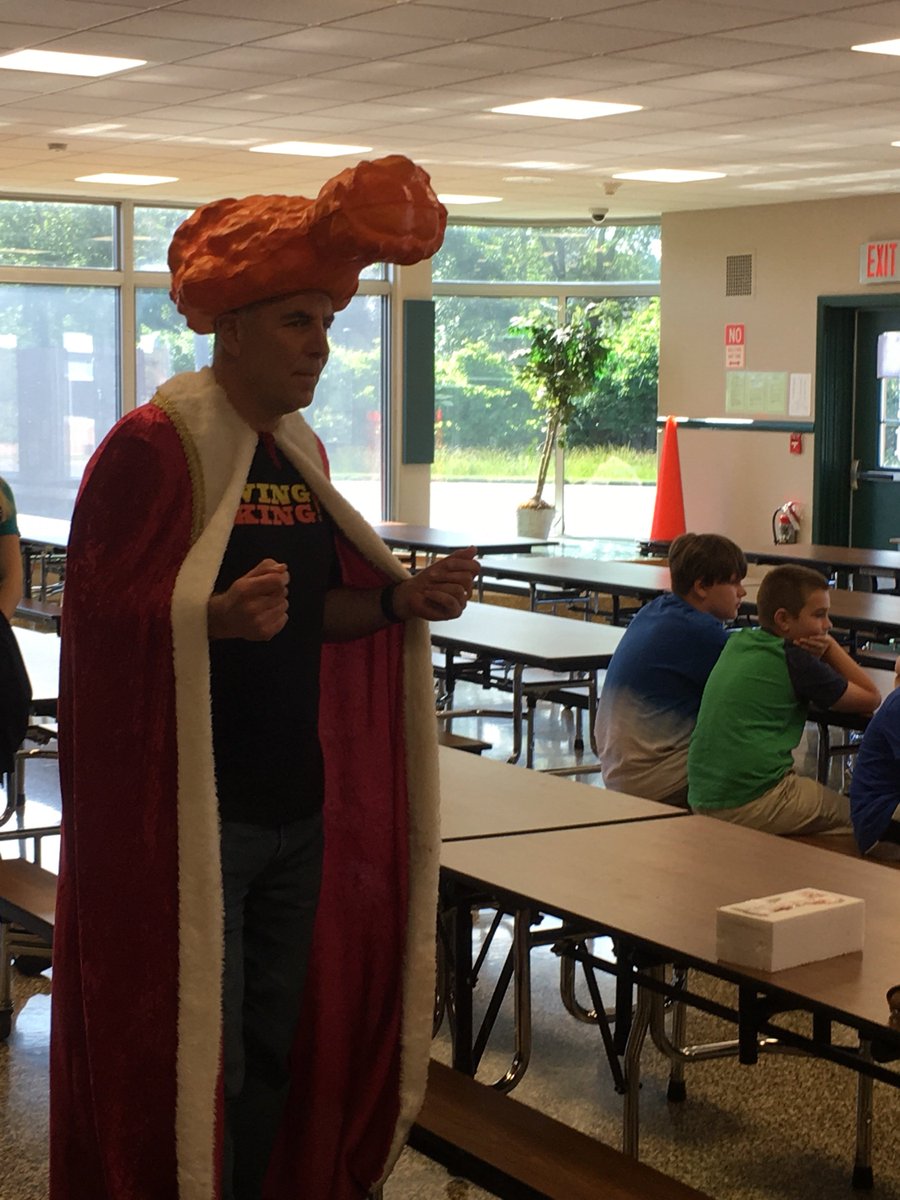 2nd Graders perform Buffalo themed music for long-time friend of Forest Elementary, <a href="/BuffaloWingKing/">Drew Cerza</a>