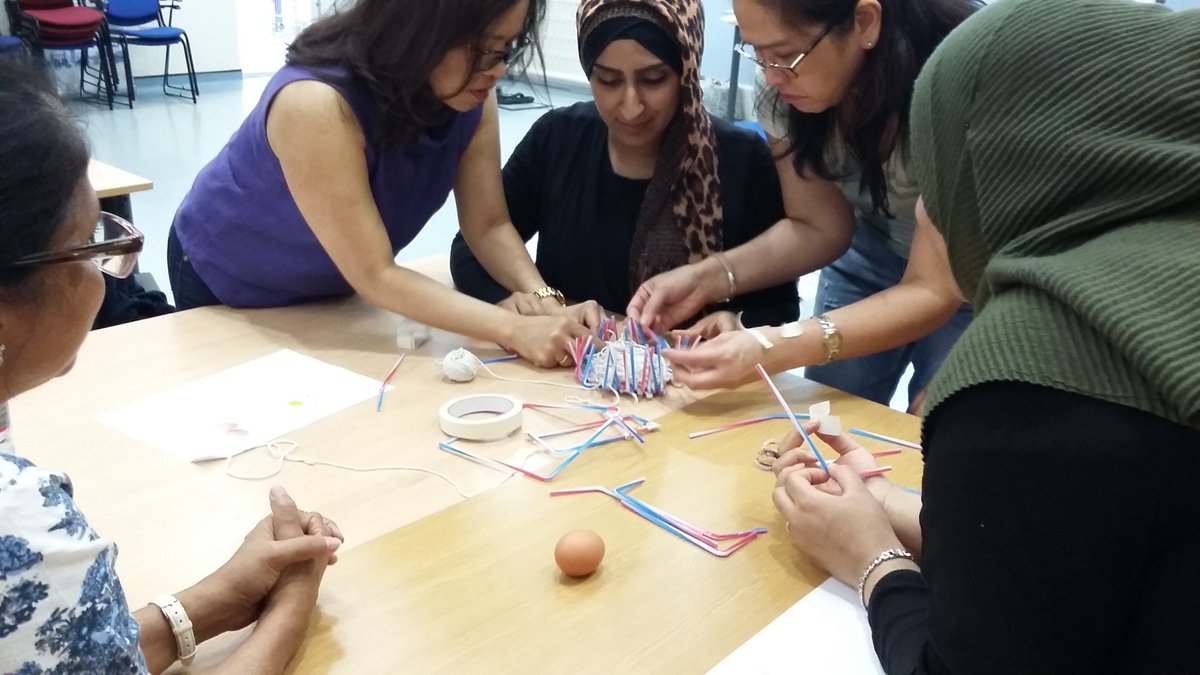 BH_LearningDevt's tweet photo. Practicing #teamwork, #creativethinking and #timemanagement skills on the @NHSBartsHealth Band 6 Development programme 🎨 https://t.co/ahmahFm8KM