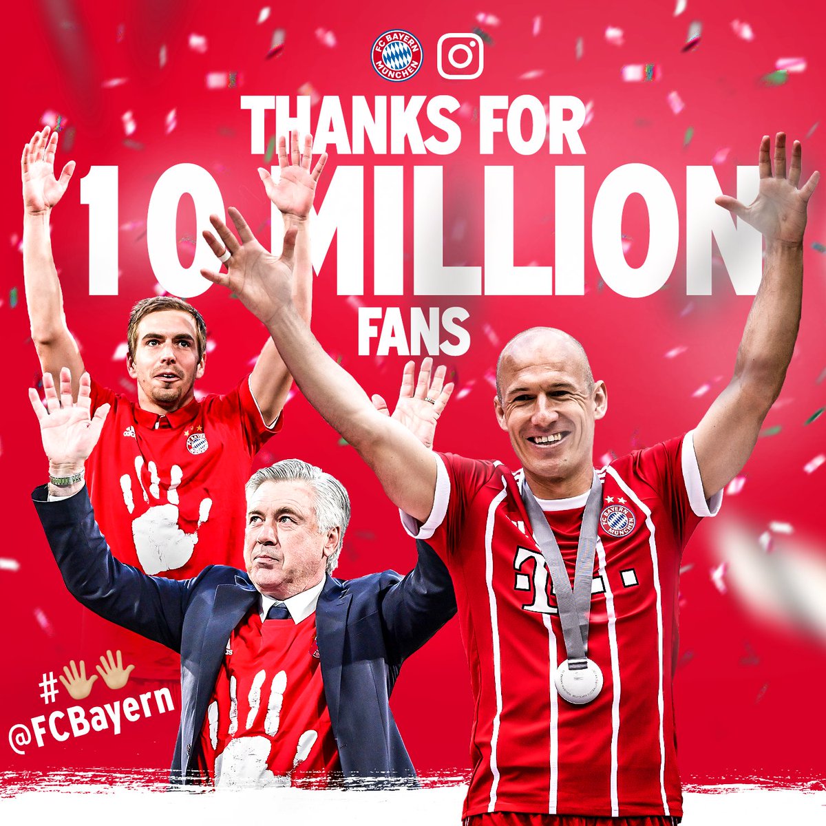 Fc Bayern Us On Twitter To Celebrate Million Followers On Instagram We Re Giving Away Fcbayern Shirts With Your Instagram Names Https T Co Tbvnqy31he Https T Co Fvgvmug5t2