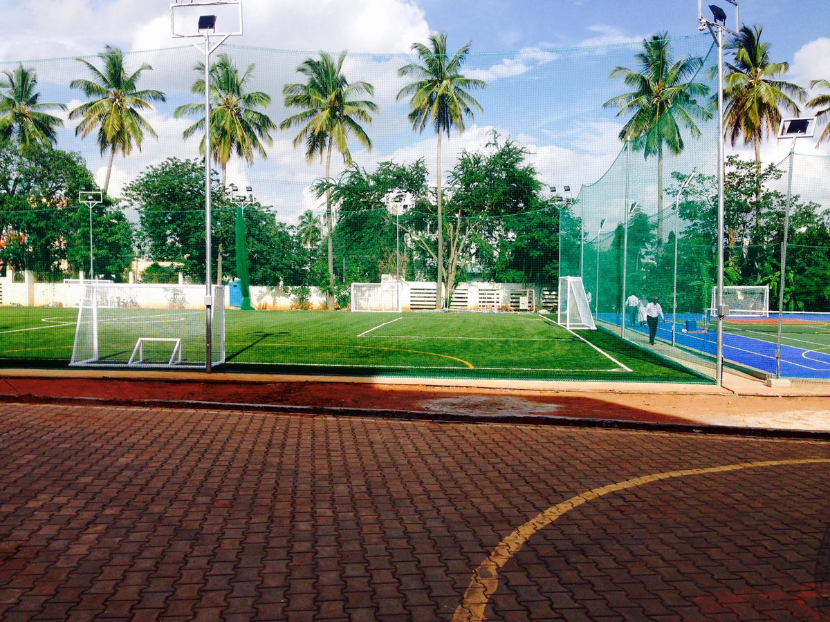 PAVITHRACHANDRA's tweet photo. Delighted to address kids &amp; inaugurate a beautiful sports facility today &amp; I dream to see more of this happening in our country💪🏼👊🏼 https://t.co/2MpWvxOr7t