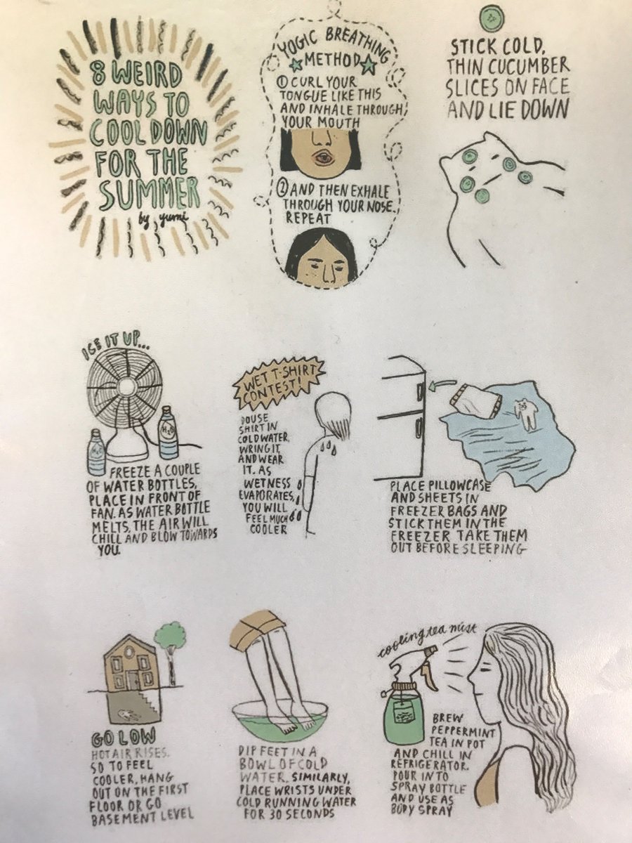 Stay safe&amp;cool this #heatwave &amp;look out4your neighbours-some advice from <a href="/Bristol_CCG/">Bristol CCG</a> (plus a fun graphic we found) bristolccg.nhs.uk/news/residents…