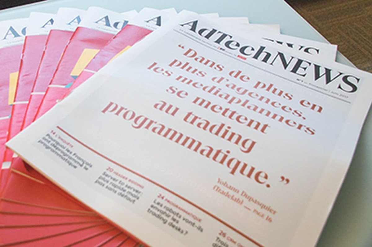 WebmarketingCOM's tweet image. #AdtechNews, le trimestriel de CB News et du JDN est sorti bit.ly/2tllWZu
