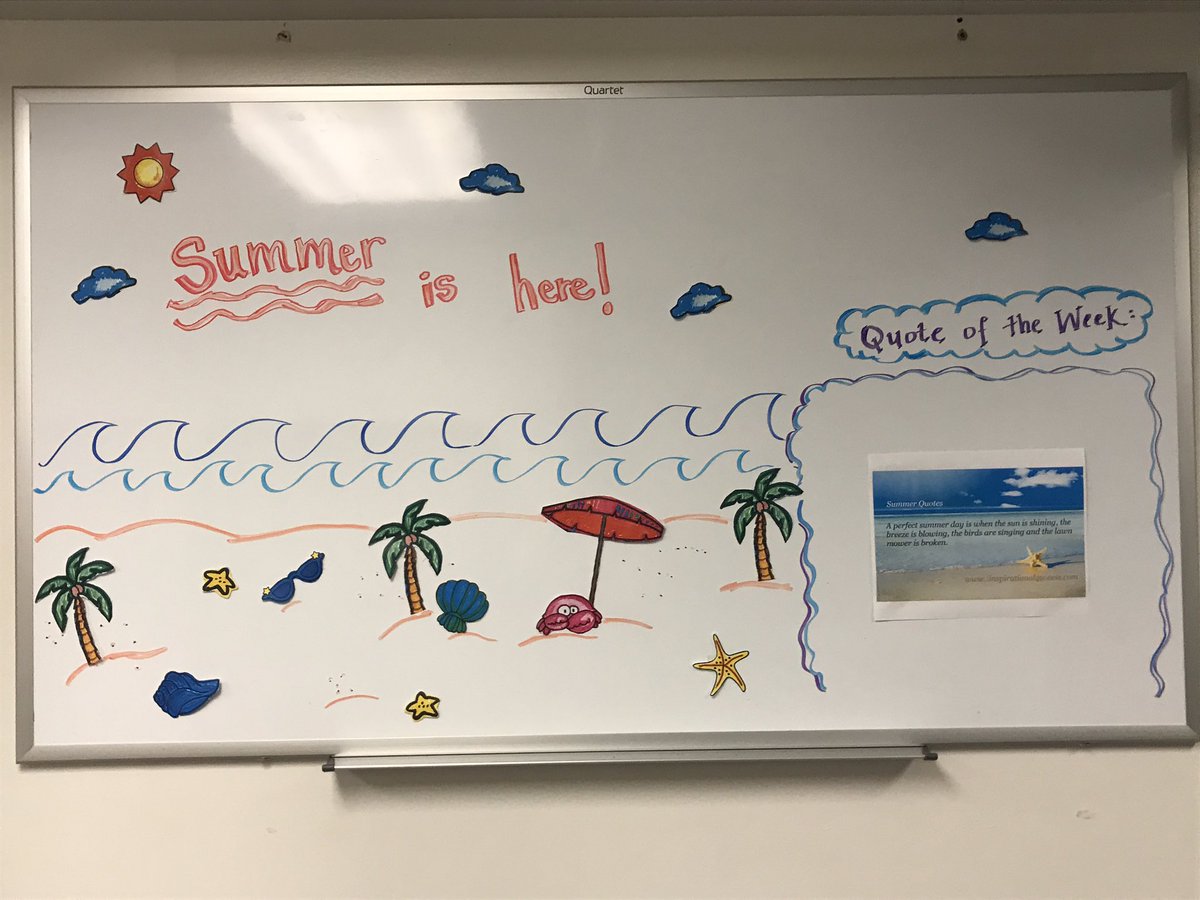 MelissaEdvanced's tweet photo. Happy #summer @MelissaEdvanced followers! #edvanced 🏄‍♀️🌸🌞🌴😎🦀@senora_perez @BowersJaime @hklageman https://t.co/868YnXB2TT