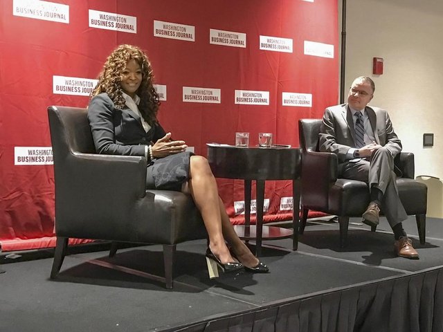 kdhbridges's tweet photo. Check out Tamika Tremaglio’s interview with the Washington Business Journal on how she got to where she is today. https://t.co/hxT80lBoSa https://t.co/Dm80aLYhb5